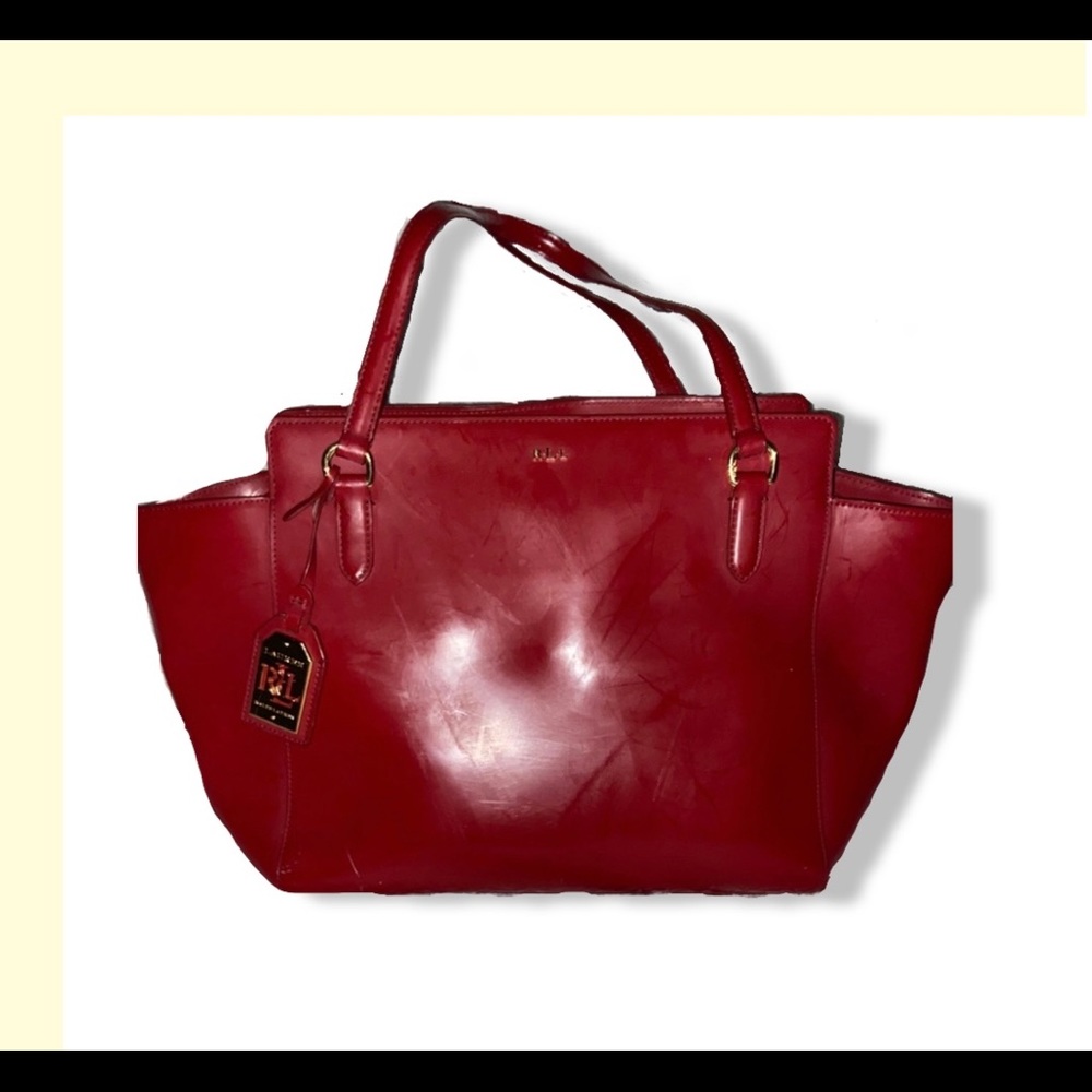 COPY - Lauren Ralph Lauren Ruby Red Bag